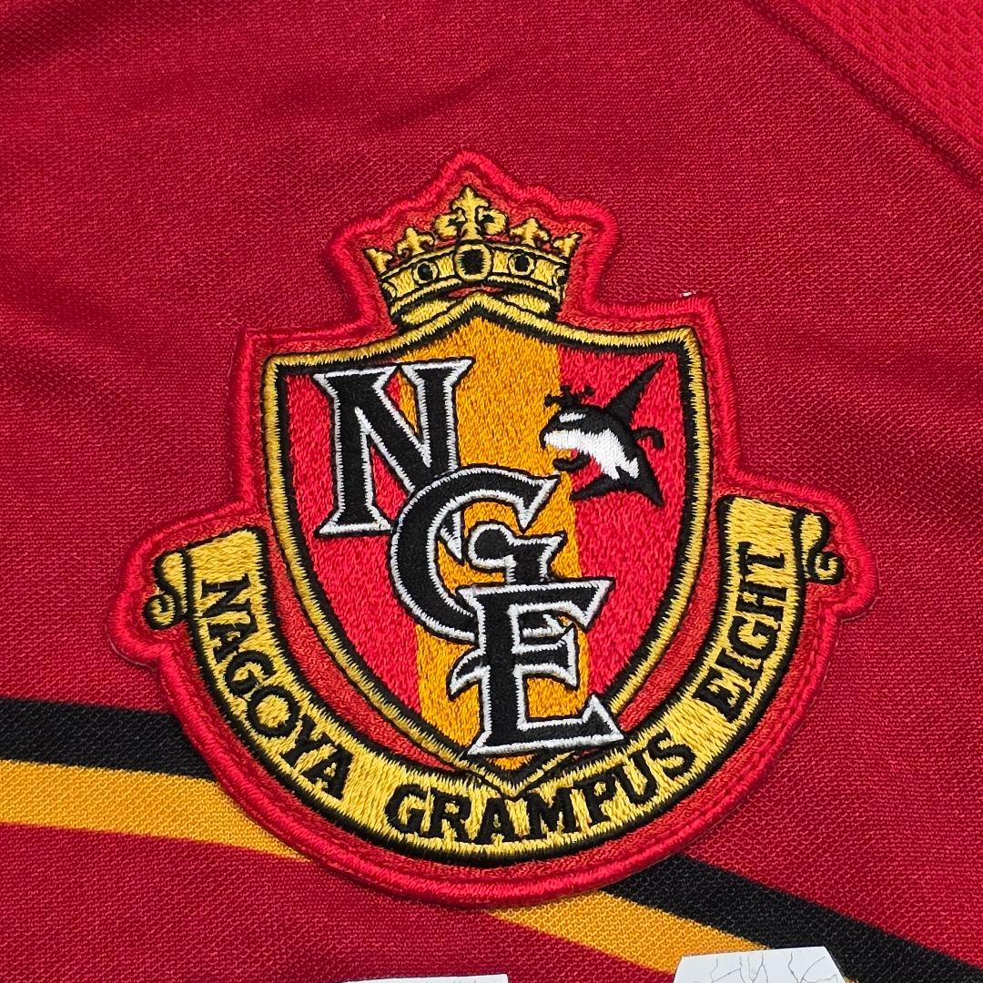 名古屋グランパス　01-02　ユニフォーム　M-L　ルコックスポルティフ　レッド