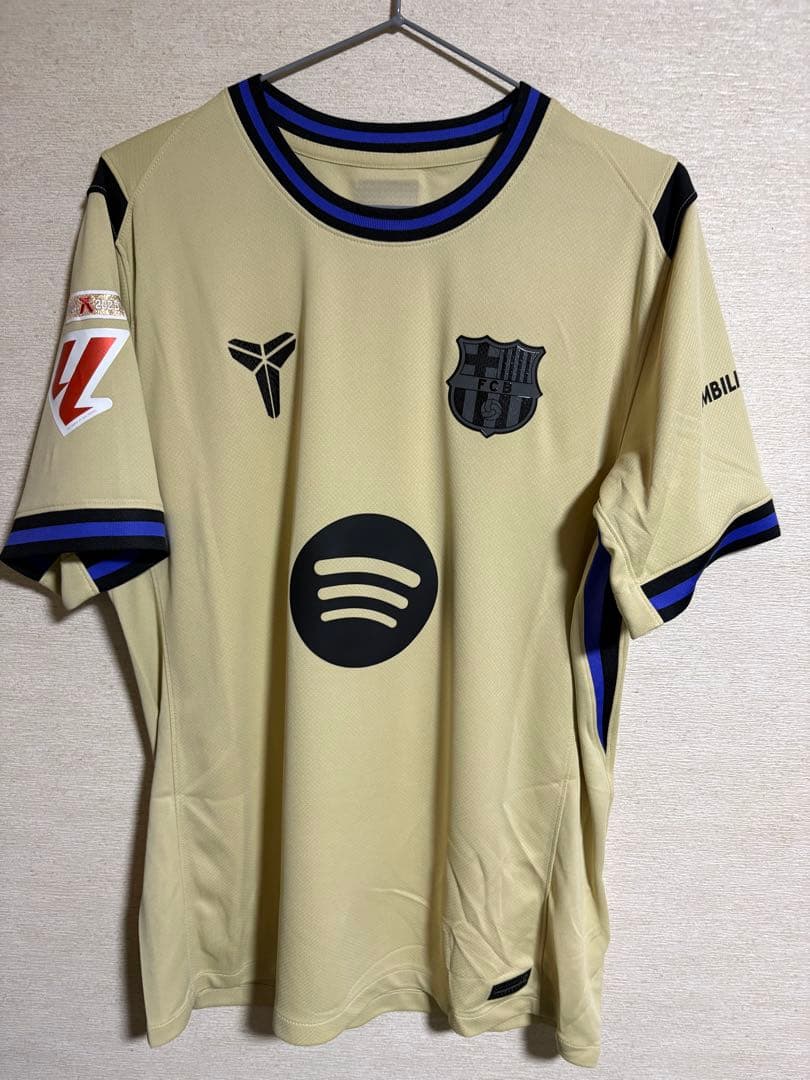 バルセロナ25/26 アウェー　ヤマル　レプリカ　インポートM