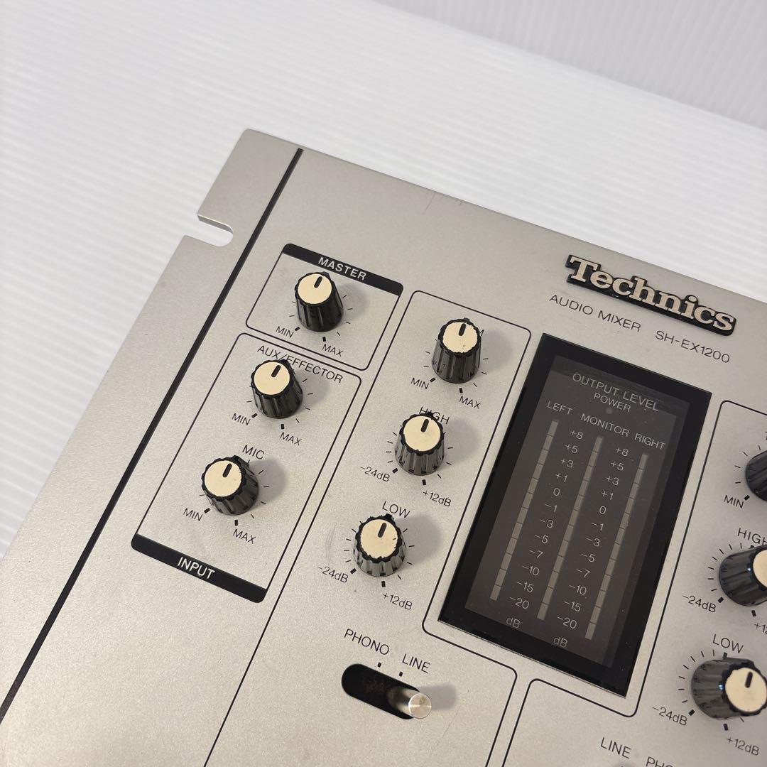 【動作確認済み】Technics SH-EX1200 DJミキサー テクニクス
