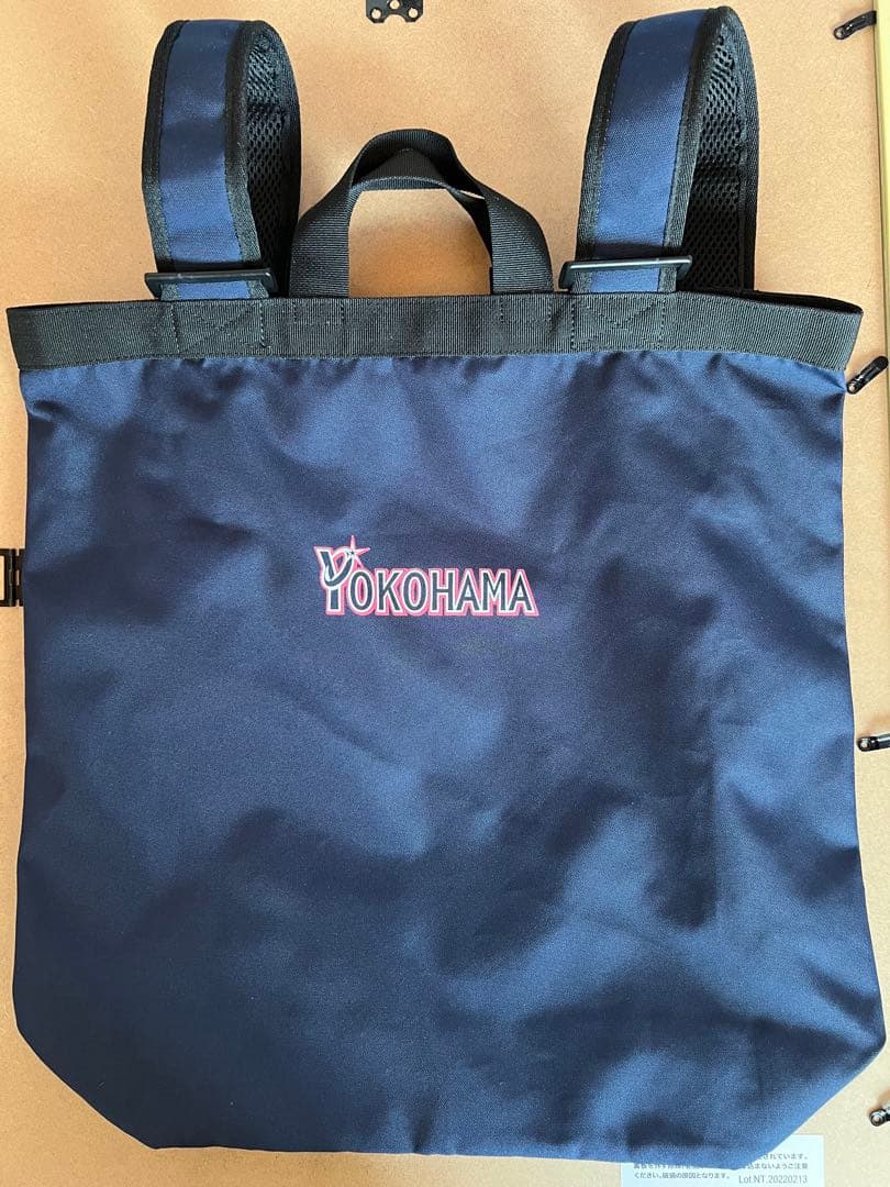 横浜DENAベイスターズ マリノスコラボ　バックパック　ファンフェス限定