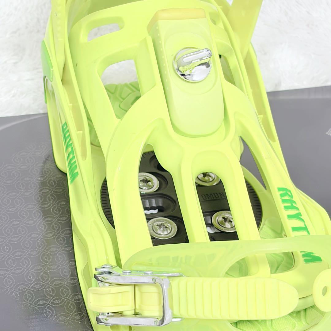 SALOMON サロモン スノーボード ビンディング付 グリーン×ブラック