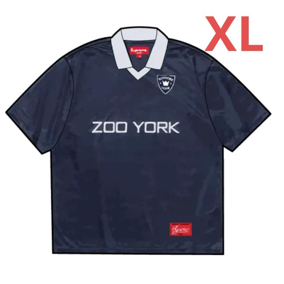 ウェア Supreme Zoo York Soccer Jersey Navy XL