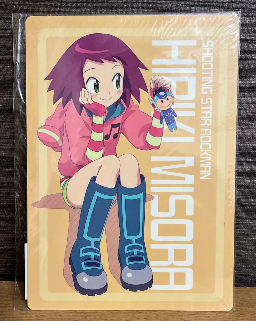 流星のロックマン　下敷き　響ミソラ　白金ルナ