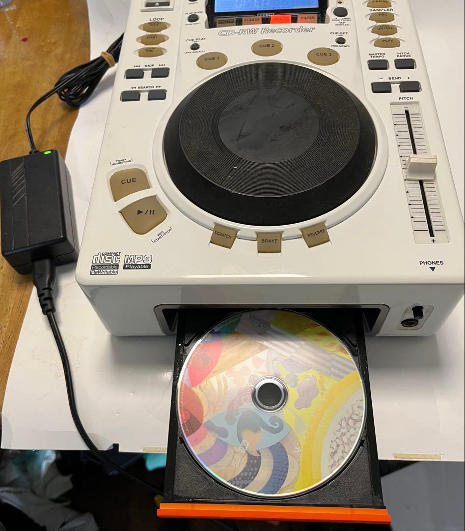 Vestax CDRに録音機能を搭載したCDJ CDR-07 整備戻り後保管品