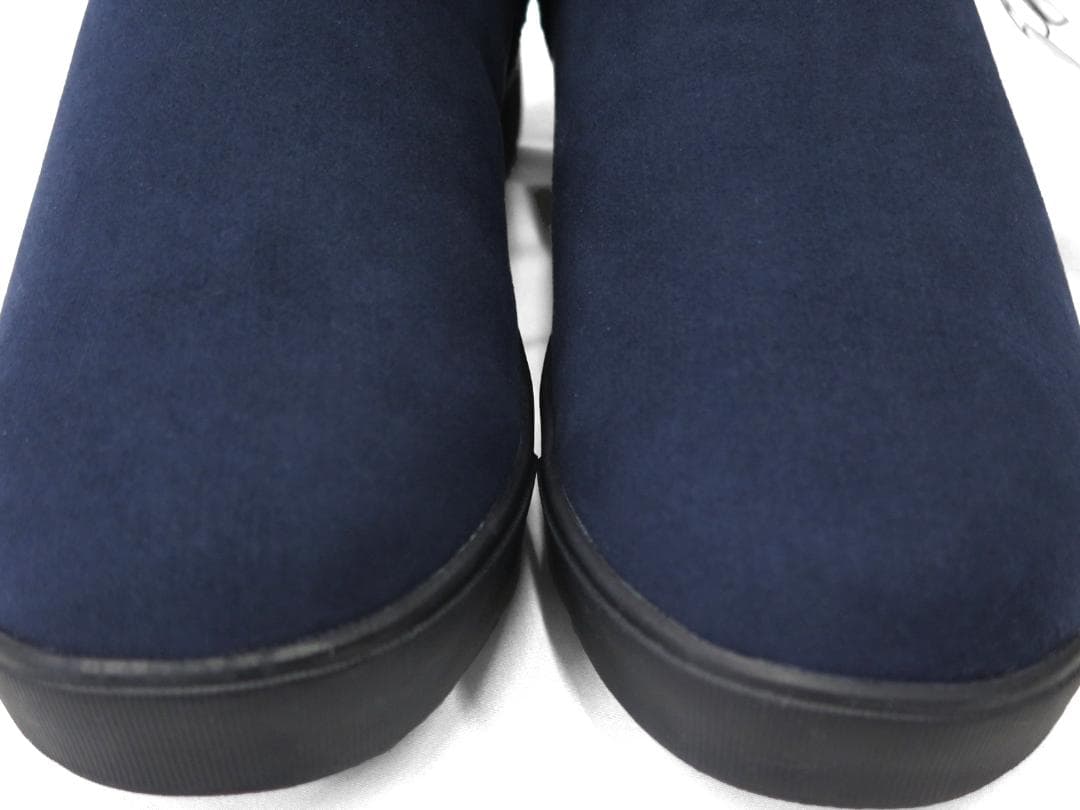 展示品●パーリーゲイツ●ヌバック×リブニット　ゴルフショートブーツ　24.5cm