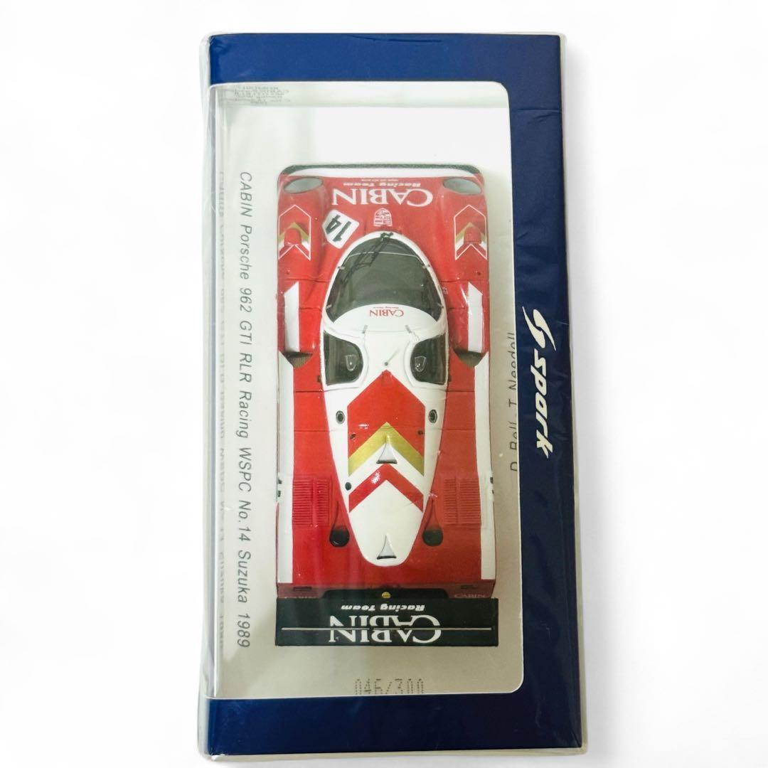 未開封 ロム特注 スパーク 1/43 キャビン ポルシェ 962 GTI RLR