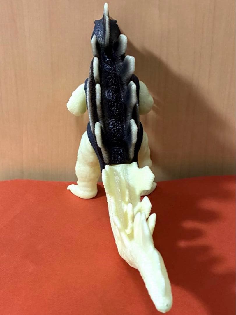 珍■ マルサン マルモン キングゴドラス ソフビ 蓄光 / オリジナル怪獣