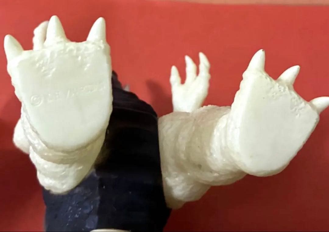 珍■ マルサン マルモン キングゴドラス ソフビ 蓄光 / オリジナル怪獣