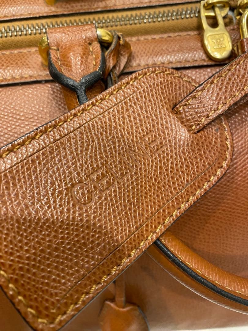 セリーヌ レザー ボストンバッグ 50 付属品完備