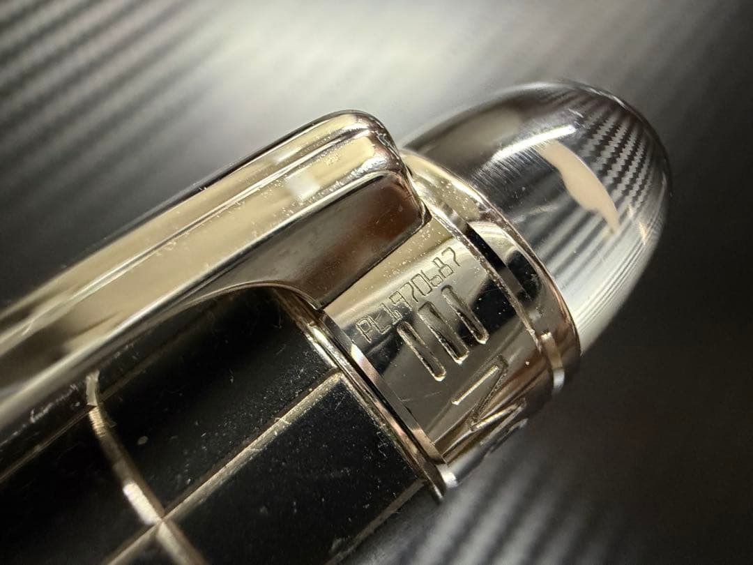 美品 モンブラン スターウォーカー メタルラバー ボールペン