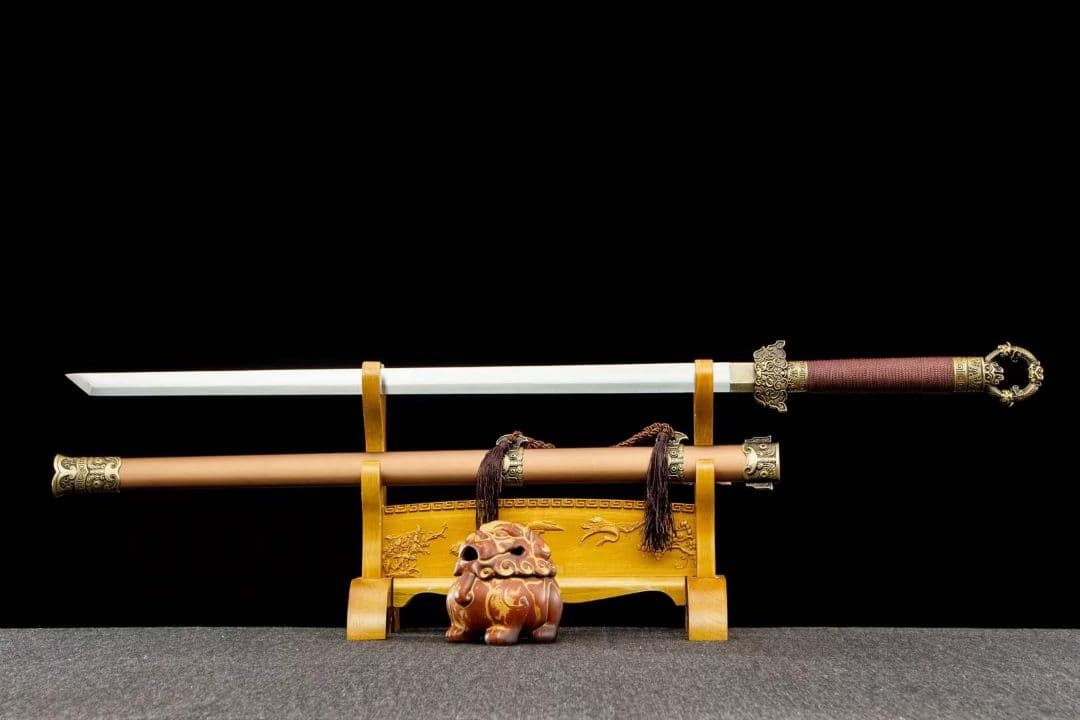 凛鐏唐刀-高性能マンガン鋼 古兵器 武具　刀装具　日本刀　模造刀 居合刀