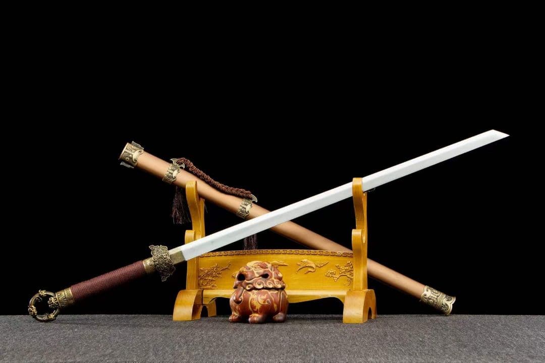 凛鐏唐刀-高性能マンガン鋼 古兵器 武具　刀装具　日本刀　模造刀 居合刀