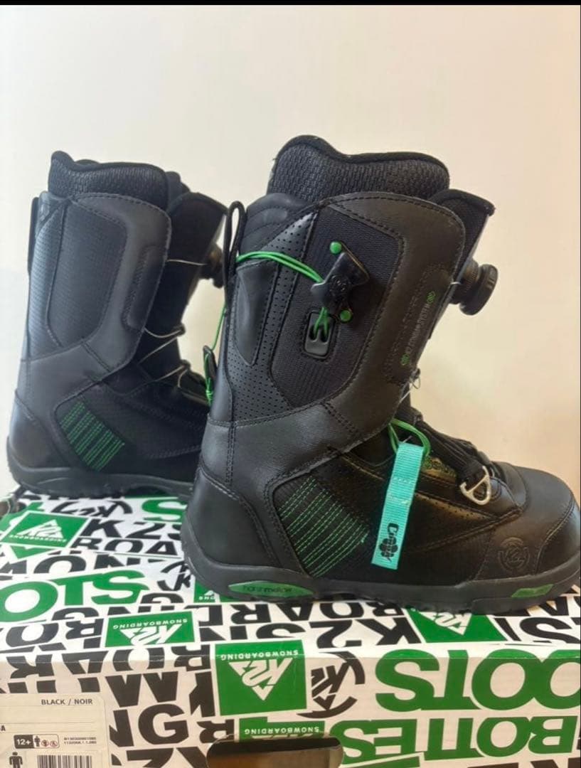 RYKER スノーボードブーツ ブラック　メンズ サイズ8 ライカー　K2