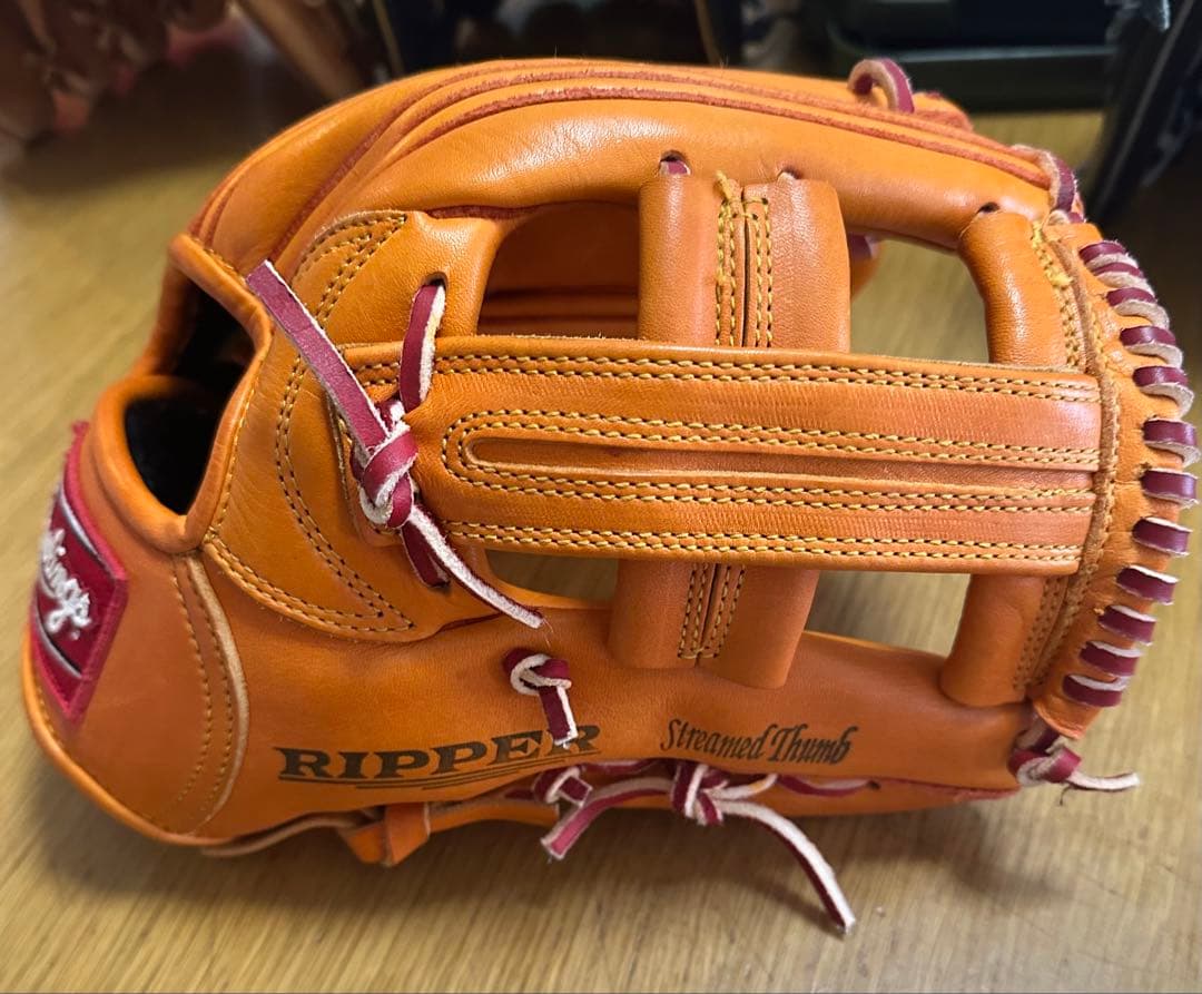 Rawlings Ripper 軟式グローブ オレンジ
