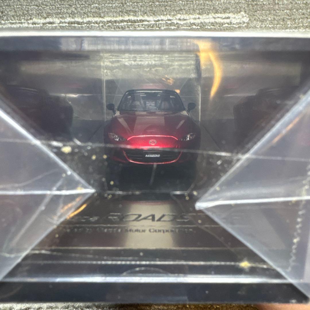 ミニカー　マツダNDロードスター マツダエース　ソウルレッドプレミアムメタリック