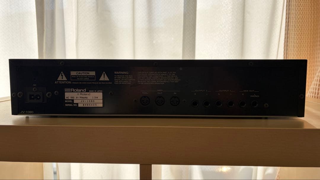 S*a様 レトロ機材　Roland JV-1080 音源モジュール 本体