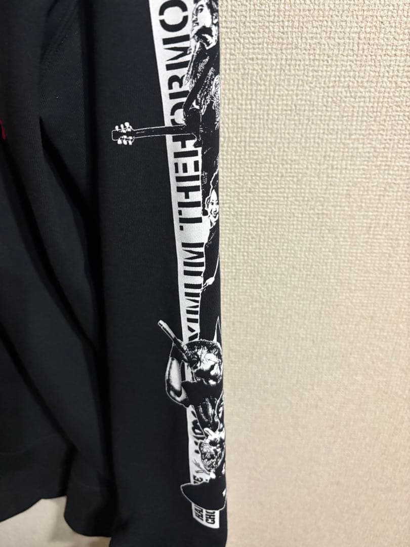 美品　マキシマムザホルモン　グラフィックパーカー 黒