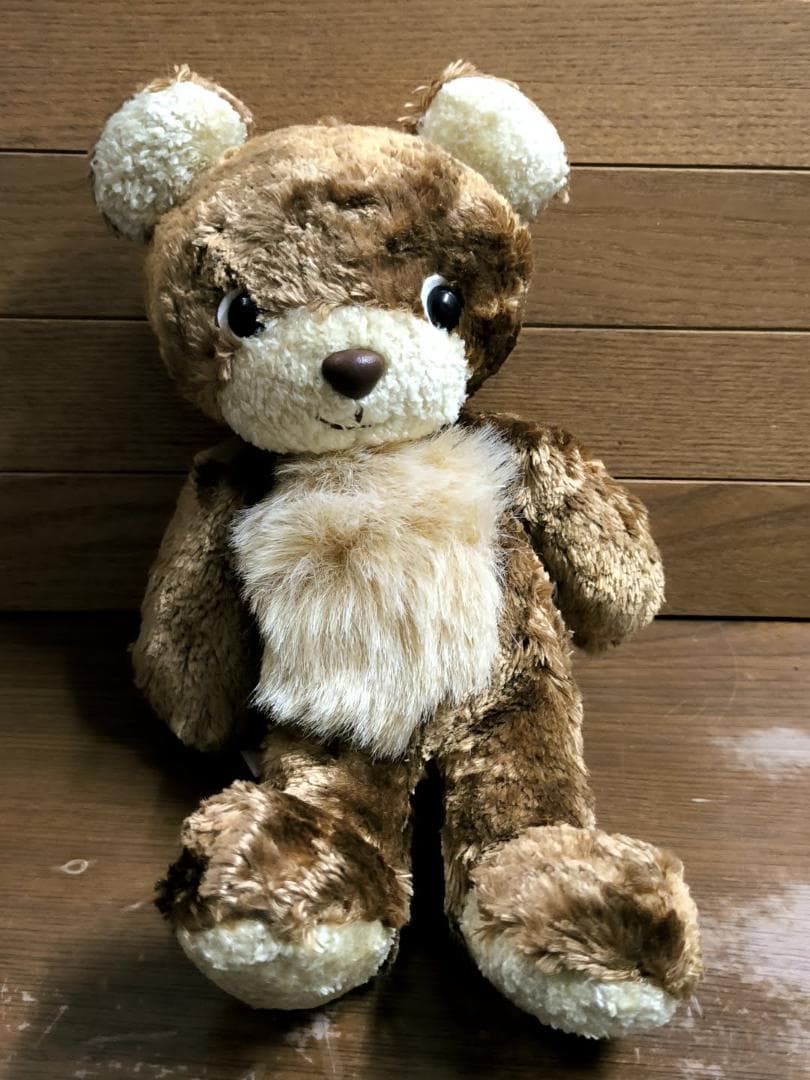 ★日本製★ 童心 クマのモコ ぬいぐるみ [全高28cm] テディベア くまさん
