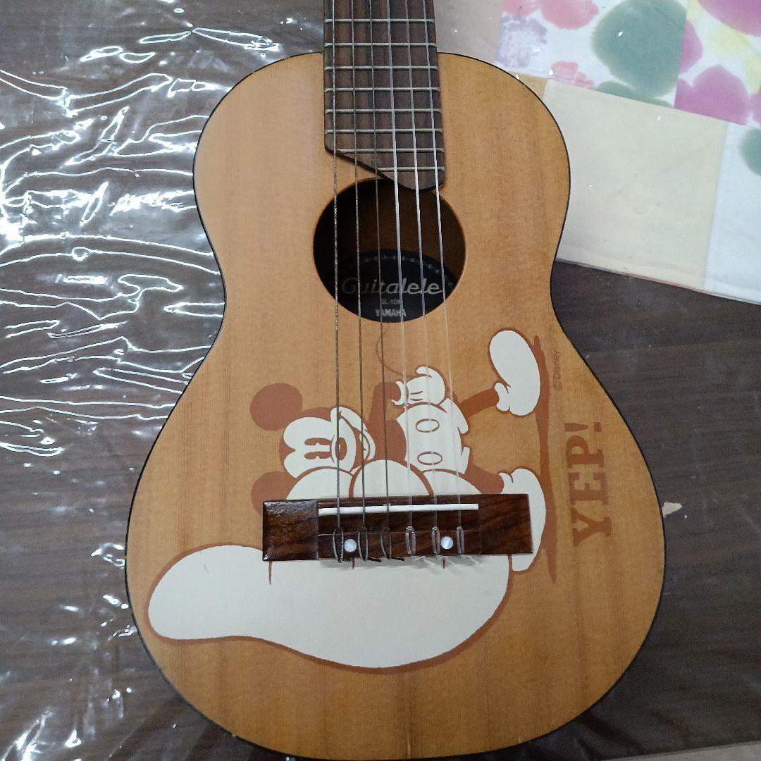 Yamaha GL-1DM ギタレレ 　ミッキーマウスイラスト付き
