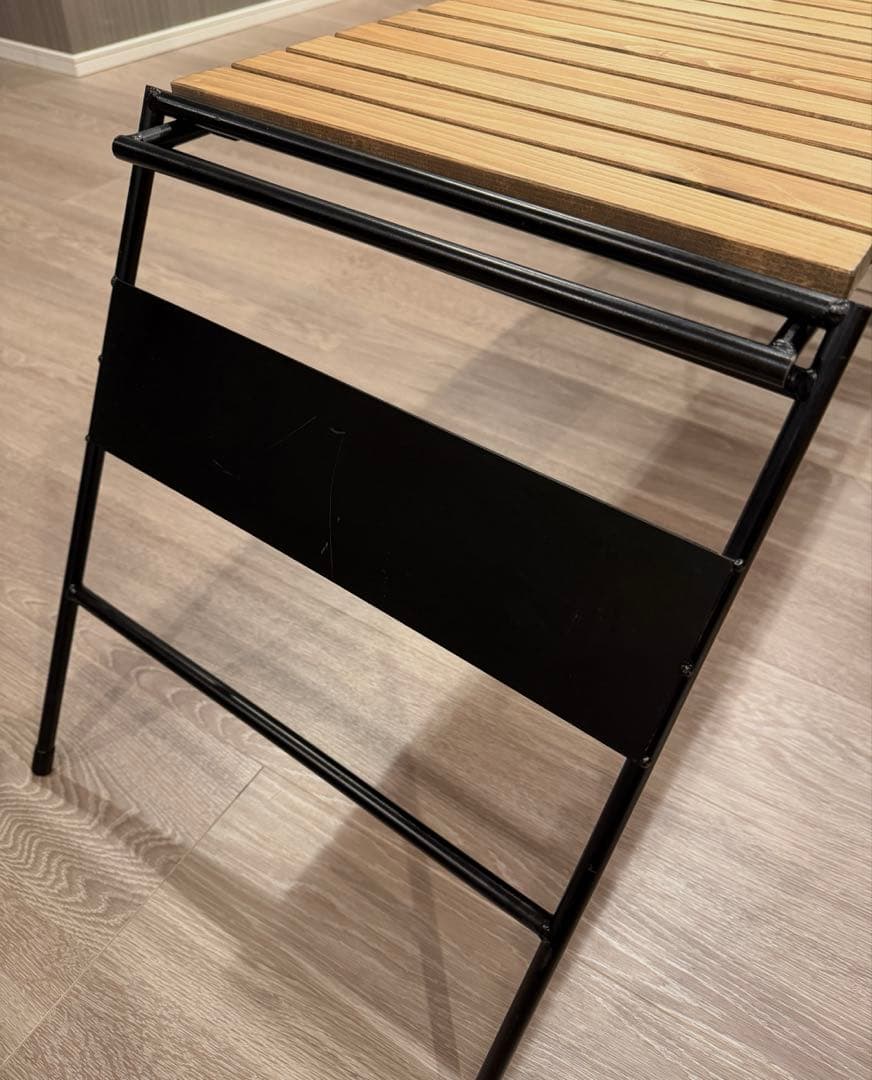 アイアン工房　アイアンテーブル ハンガーラック 収納3点セット IGTテーブル