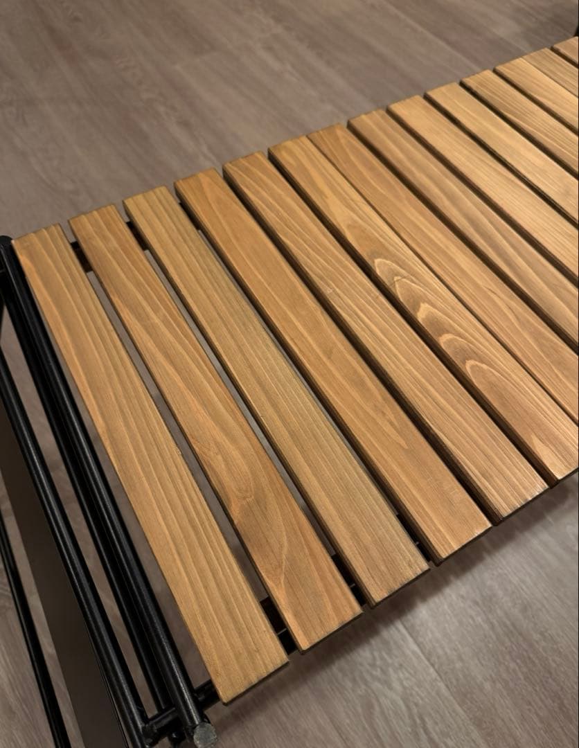 アイアン工房　アイアンテーブル ハンガーラック 収納3点セット IGTテーブル