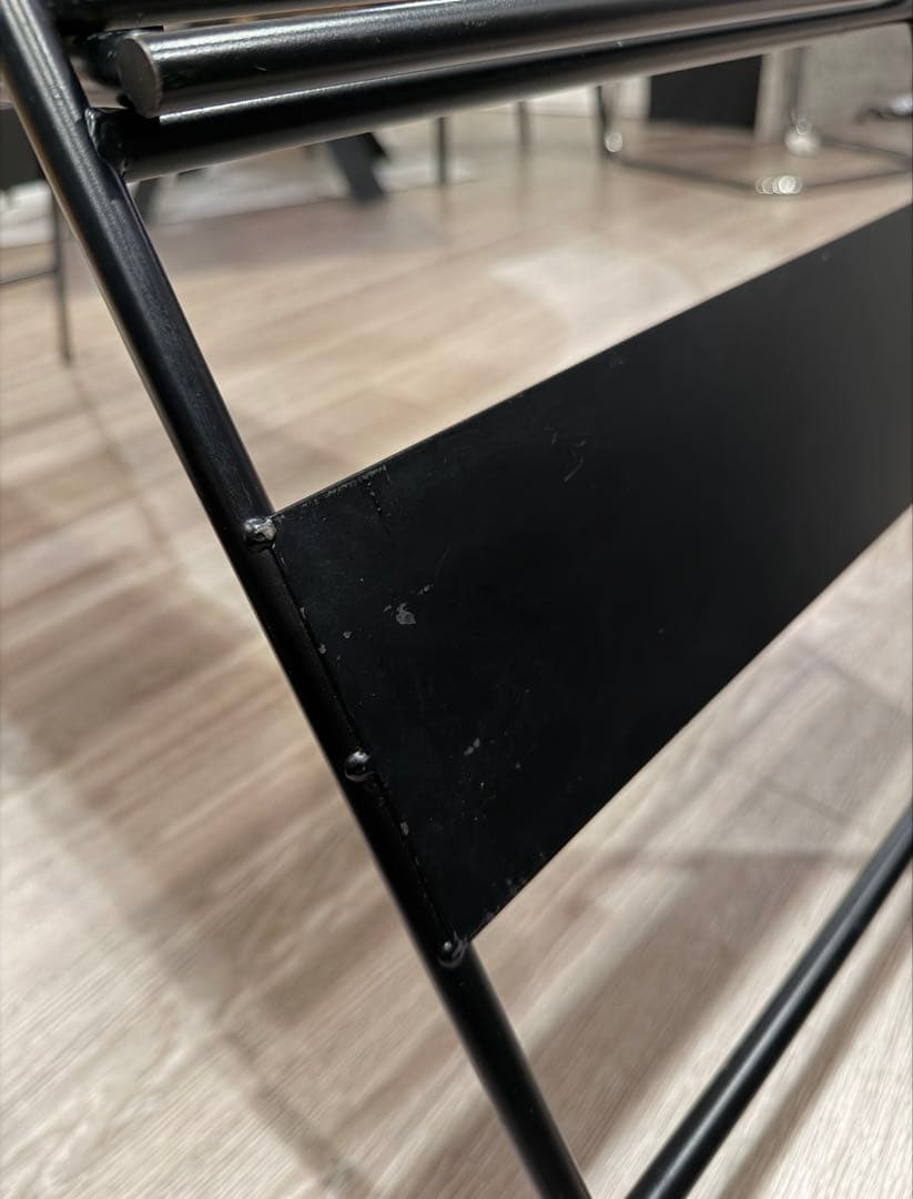 アイアン工房　アイアンテーブル ハンガーラック 収納3点セット IGTテーブル