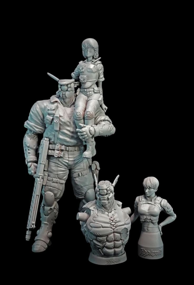 アップルシード 1/6 ガレージキット（未組み立て未塗装）Appleseed