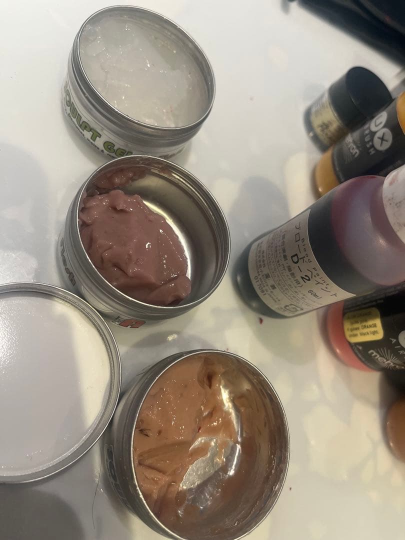 【新品多数】ボディペイント・特殊メイクセット