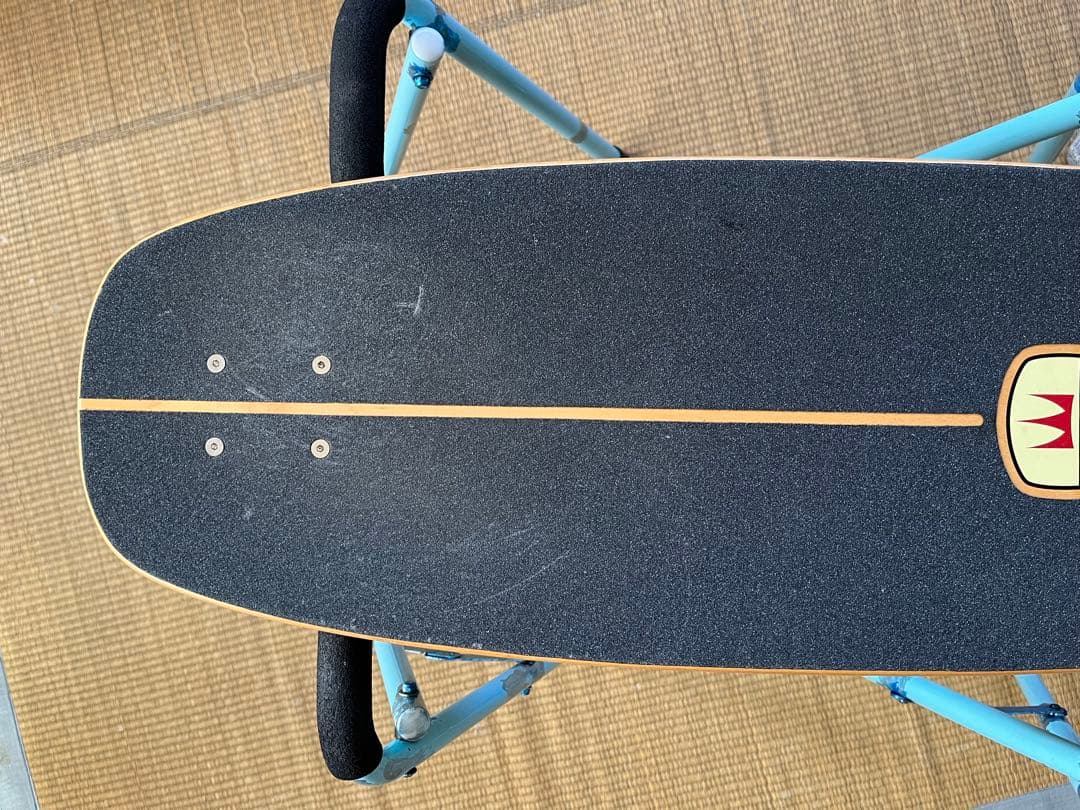 カーバースケートボード。CX4トラック。30 Blue Ray