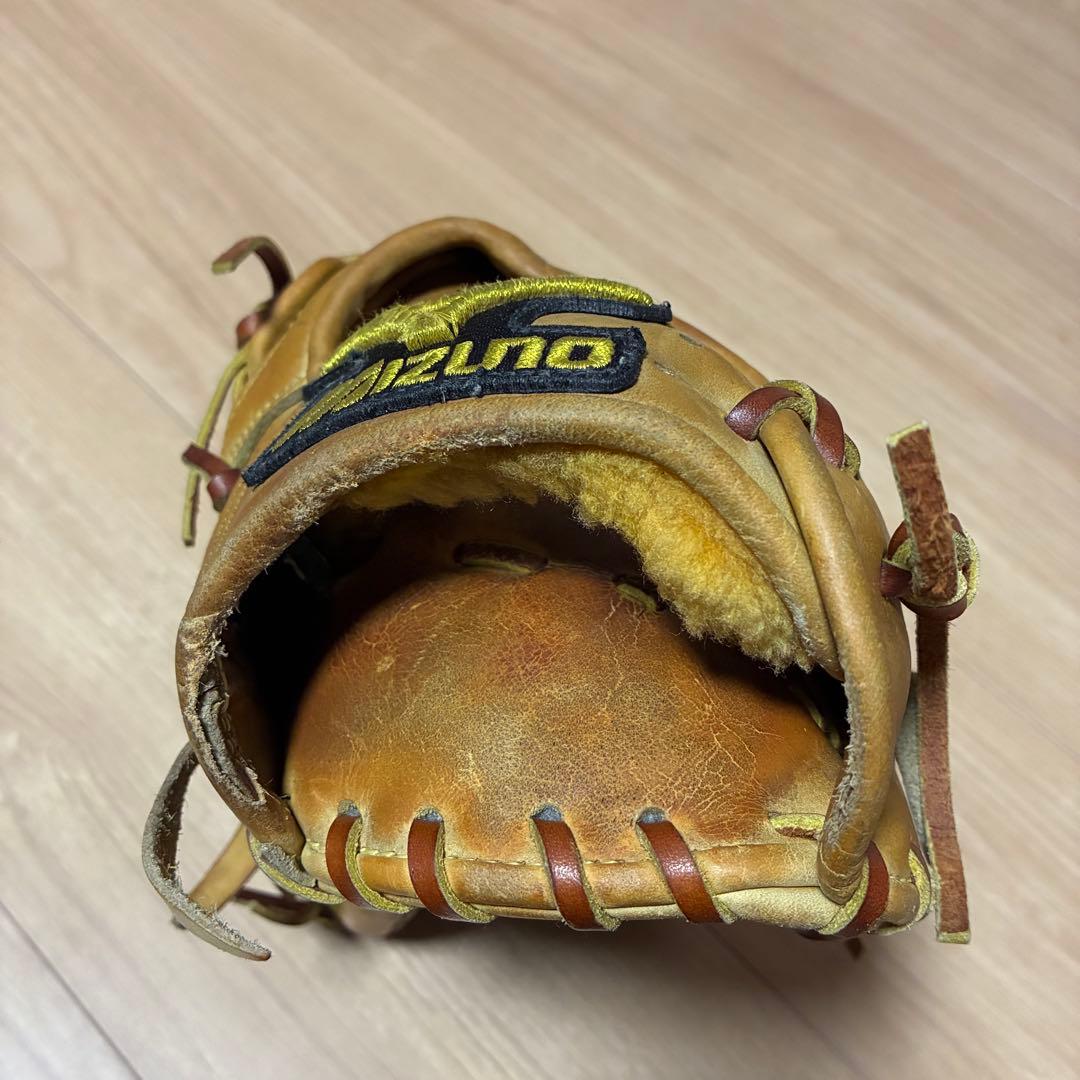 値下げ中　ミズノプロ　硬式　イエロー　左利き　左投げ　型◎ 即戦力