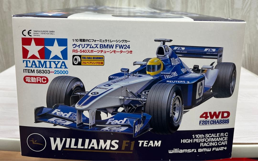 ホビーラジコン TAMIYA WILLIAMS  FW24