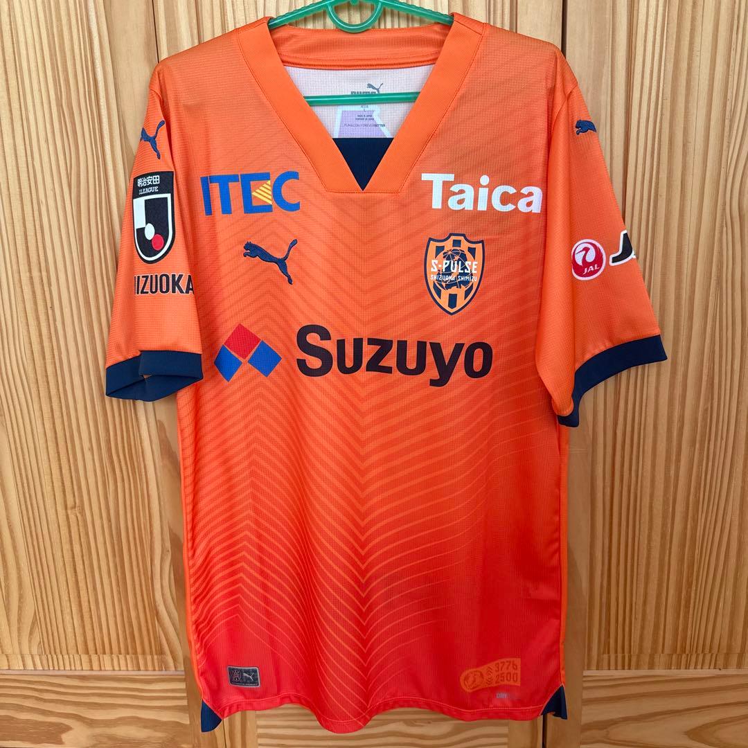 清水エスパルス ユニフォーム 中村亮太朗選手 100試合