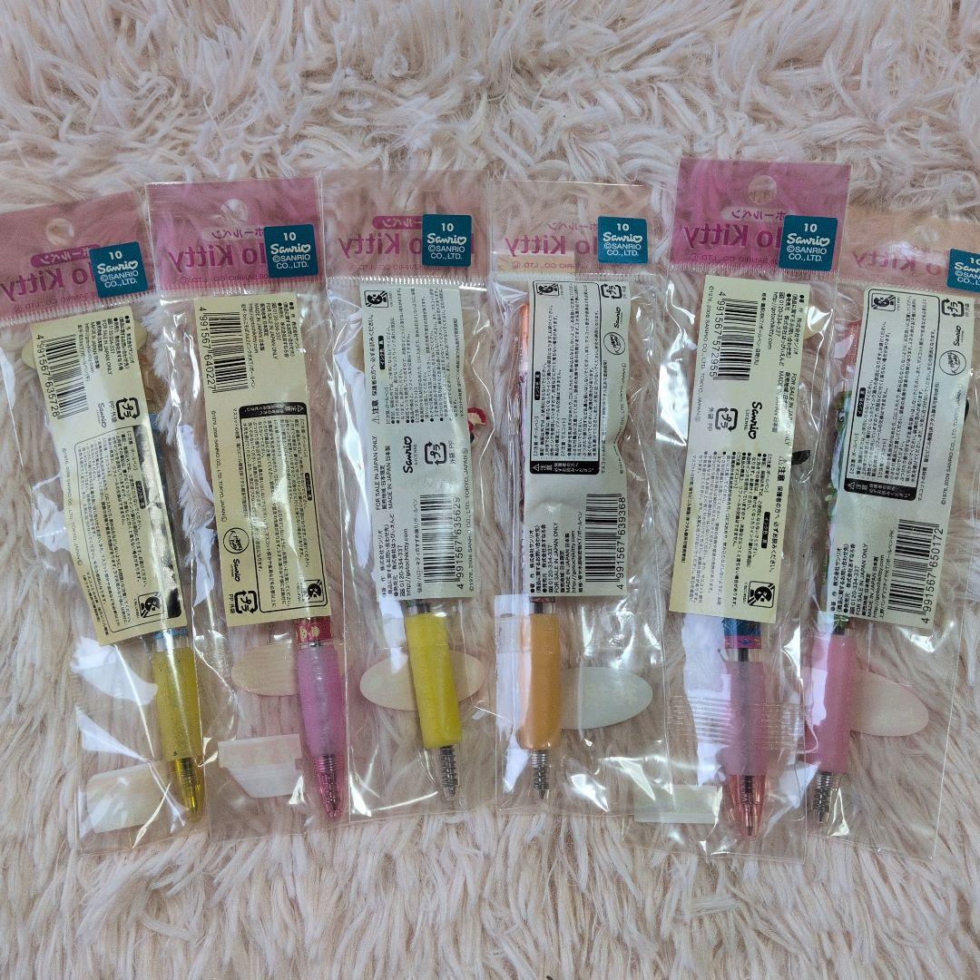 ハローキティ　ご当地キティ　地方限定　ボールペン6本セット　まとめ売り