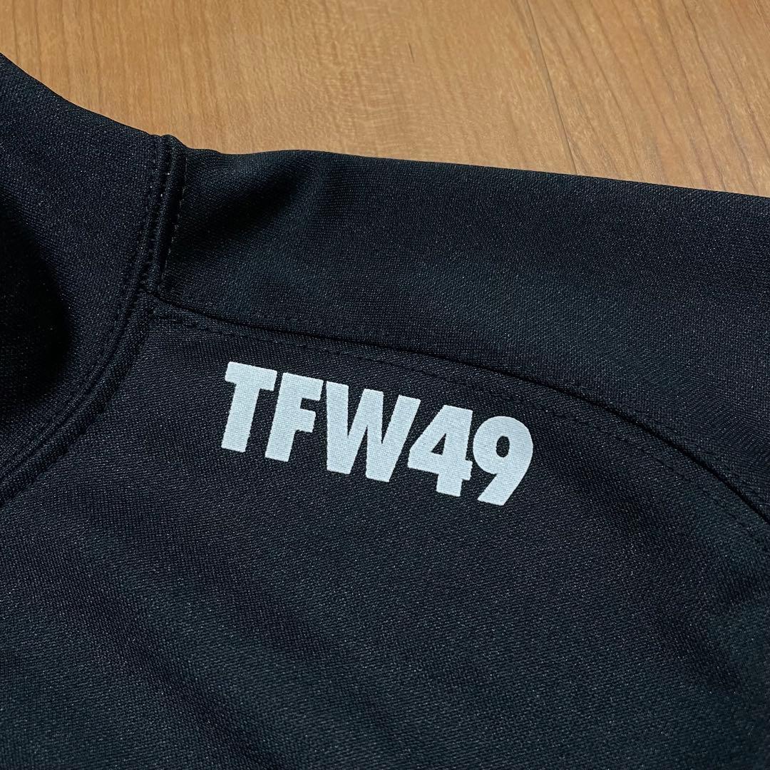 TFW49 モックネック　Tシャツ ブラック　L ゴルフ