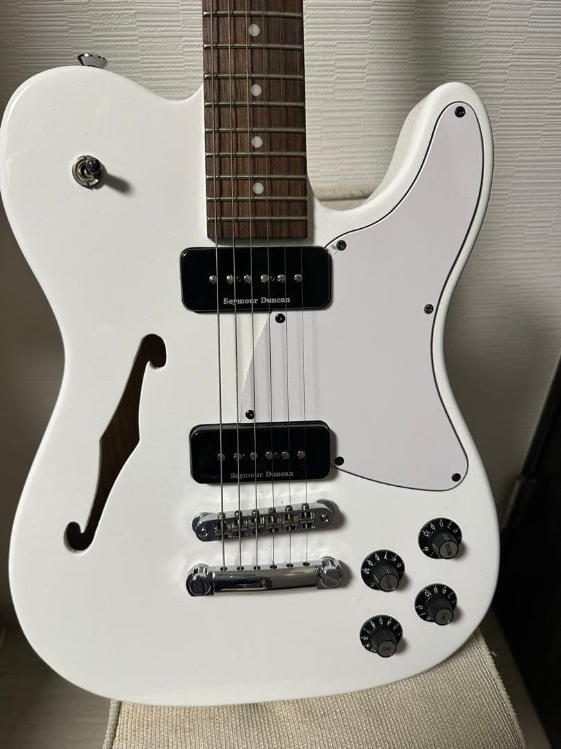 Fender Telecaster ホワイト Thinline JA-90