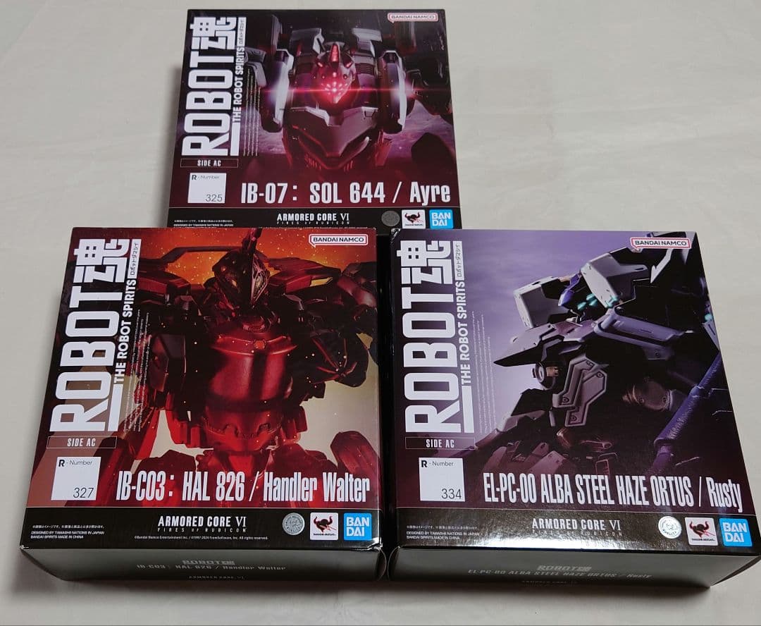 ロボット魂 アーマードコアVI シリーズ