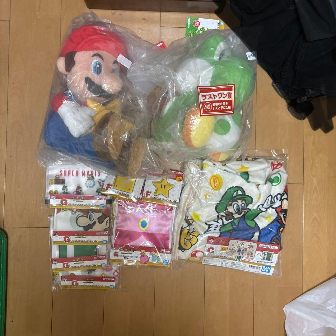 スーパーマリオ　一番くじ　1番くじ　マリオ ラストワン A賞Ｃ賞Ｅ賞Ｆ賞Ｇ賞