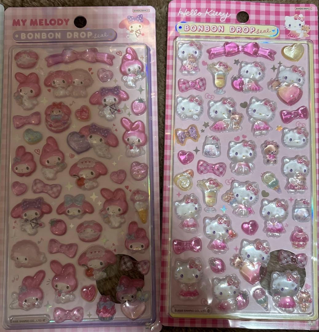 ボンボンドロップシール　サンリオ