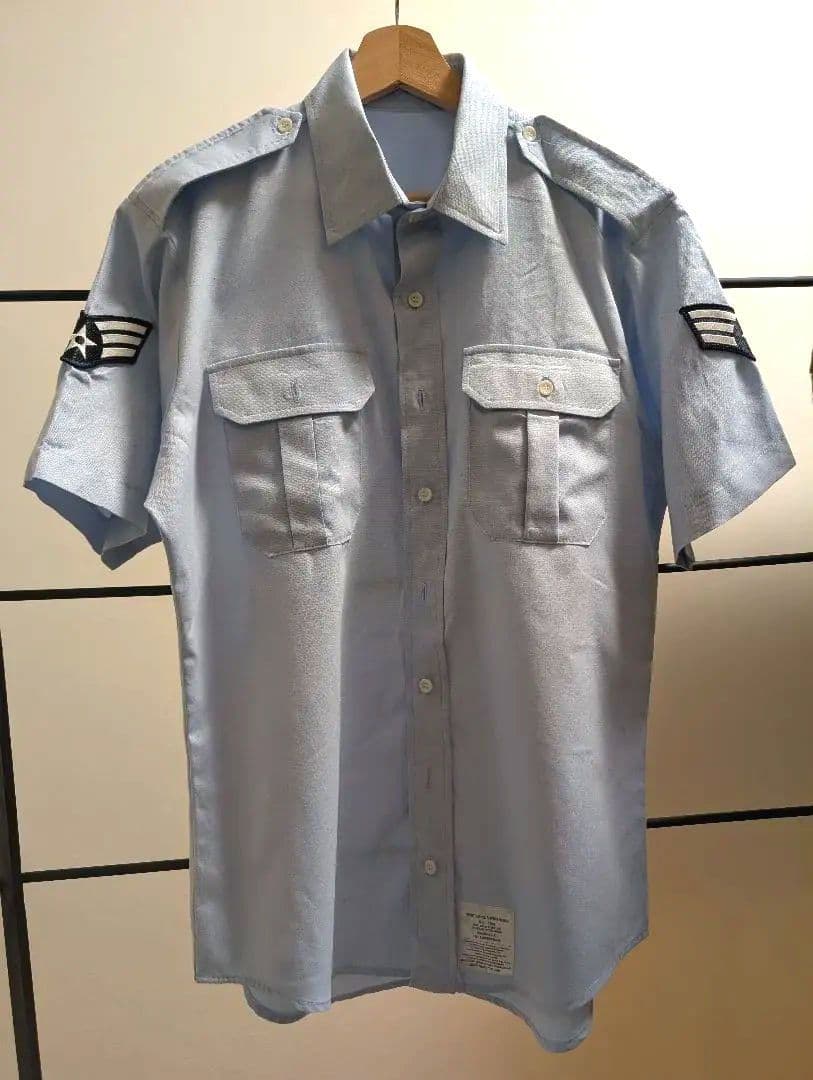 US Airforce 米空軍ネイビー軍服上下と軍帽・バッジ・ベルト【本物】