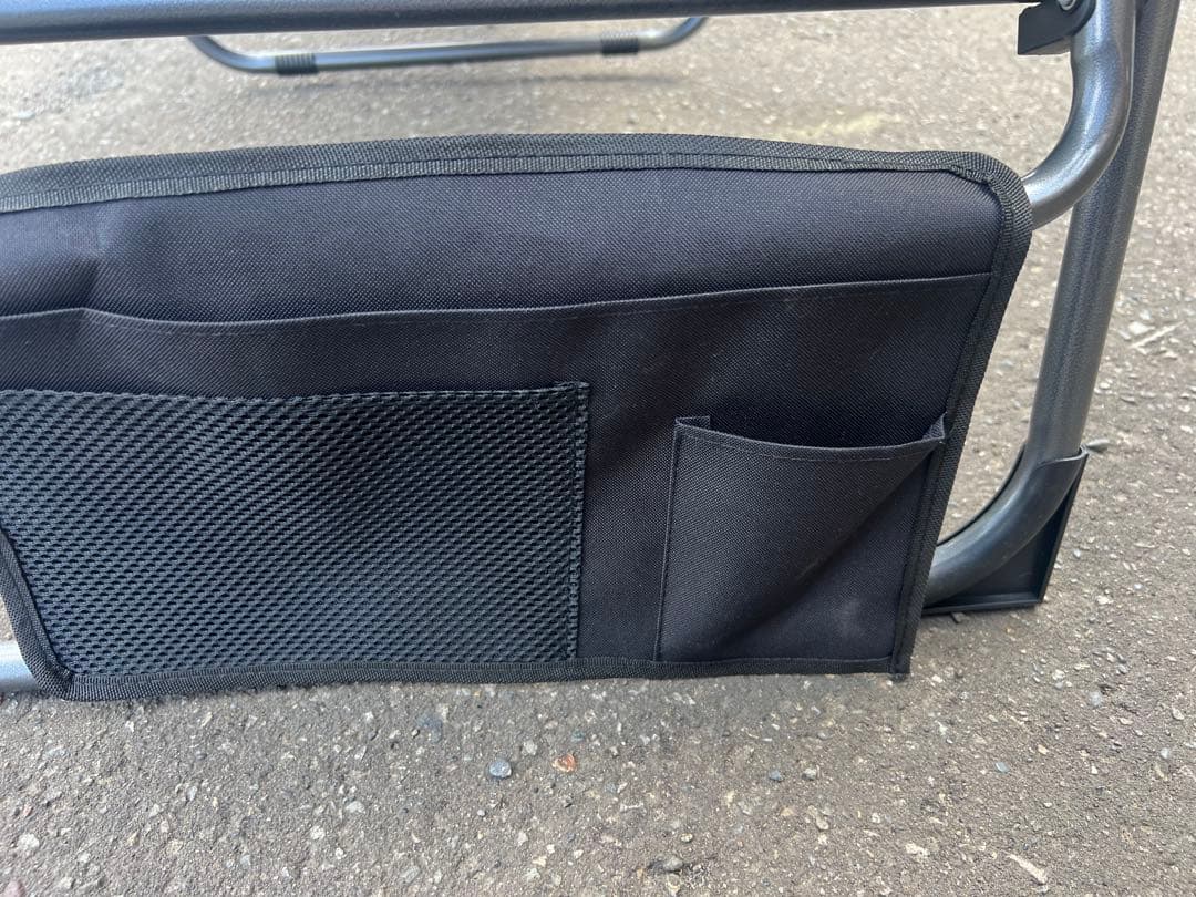 KingCamp アウトドアチェア 黒 2台