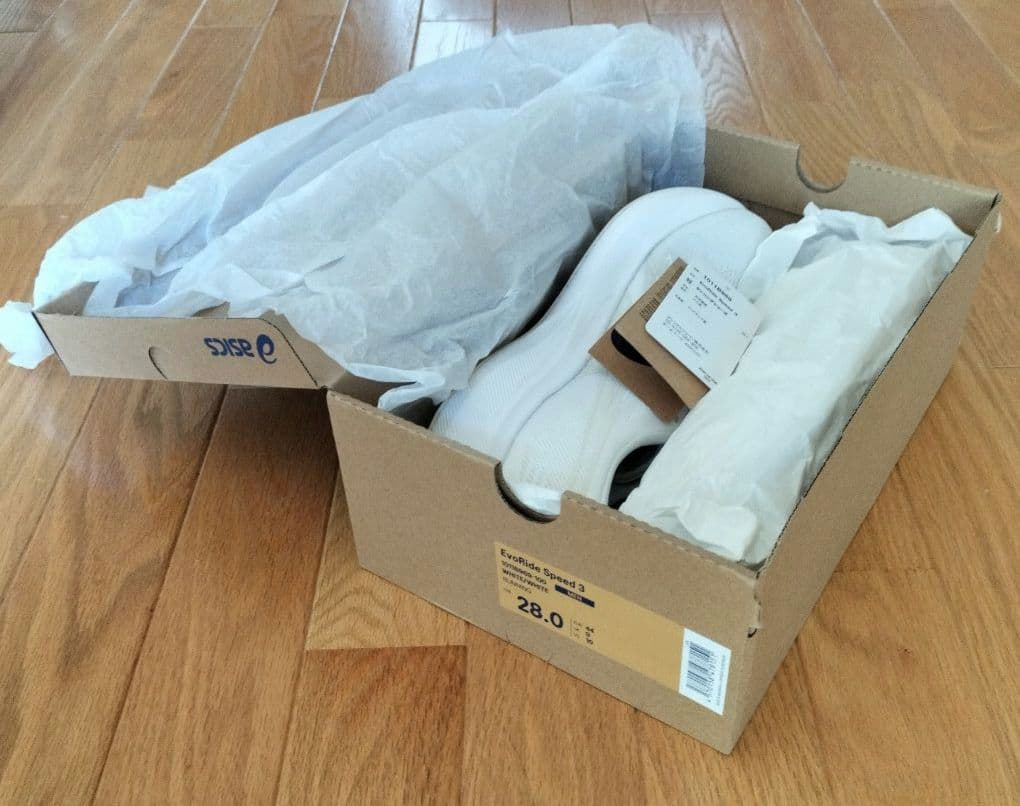 エボライドスピード3 28cm EvoRideSpeed 3 ホワイト 白 箱付