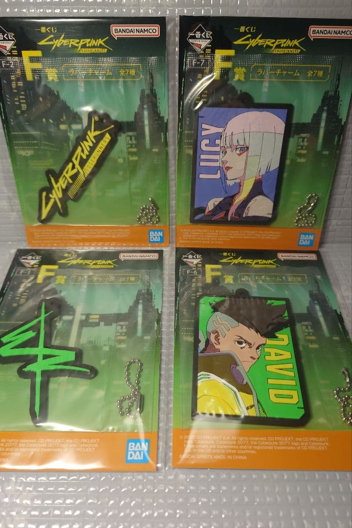 サイバーパンク一番くじ A賞デイビット B賞ルーシー＋ 下位賞数点