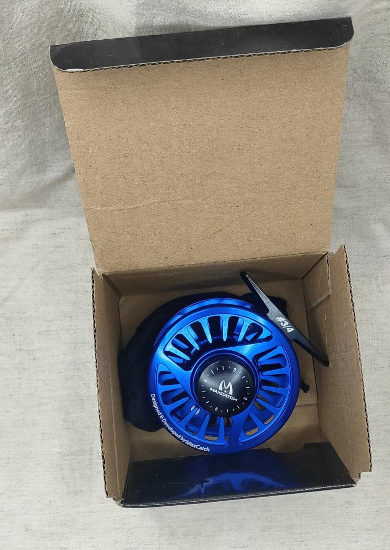 値下げ　Maxcatch Avidシリーズ フライフィッシングリール 3/4