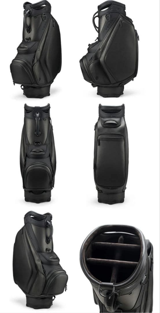 Vessel PRIME2.0 ブラック キャディバッグ