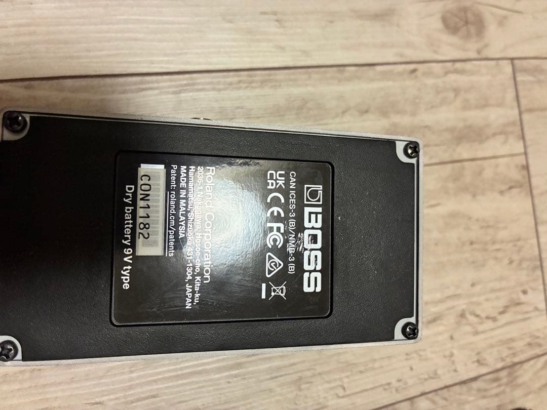 BOSS リバーブエフェクター RV-6 本体と箱付き