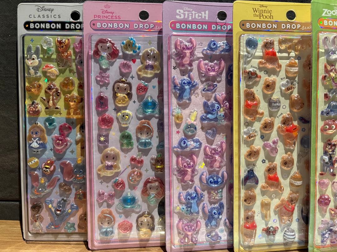 ボンボンドロップシールディズニー第二弾スヌーピ【全12種】コンプリートセット