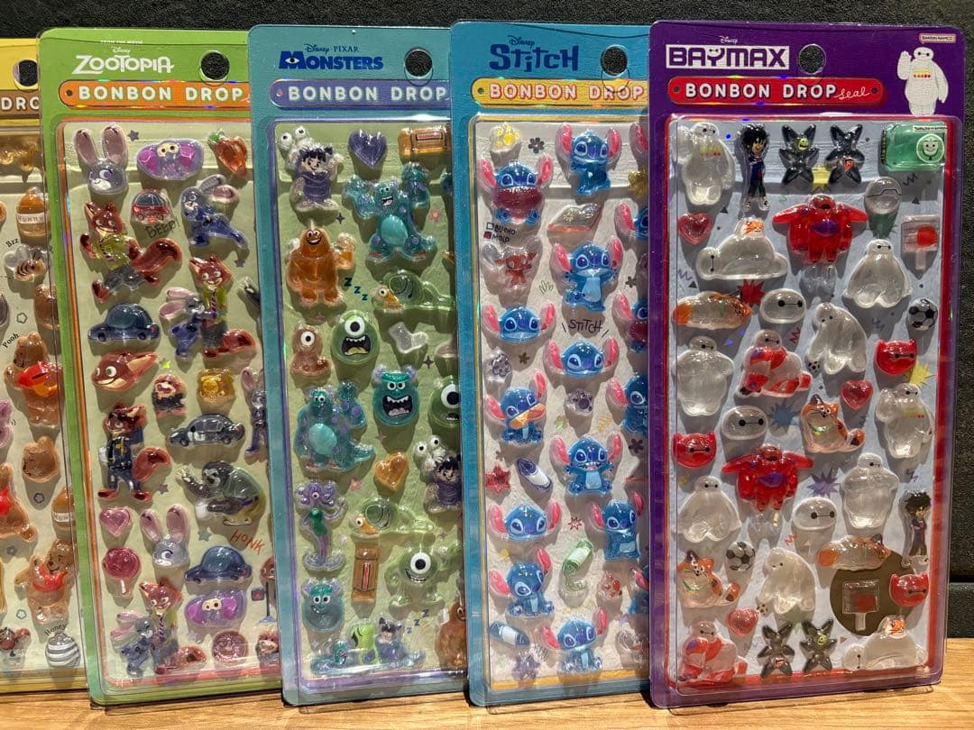 ボンボンドロップシールディズニー第二弾スヌーピ【全12種】コンプリートセット