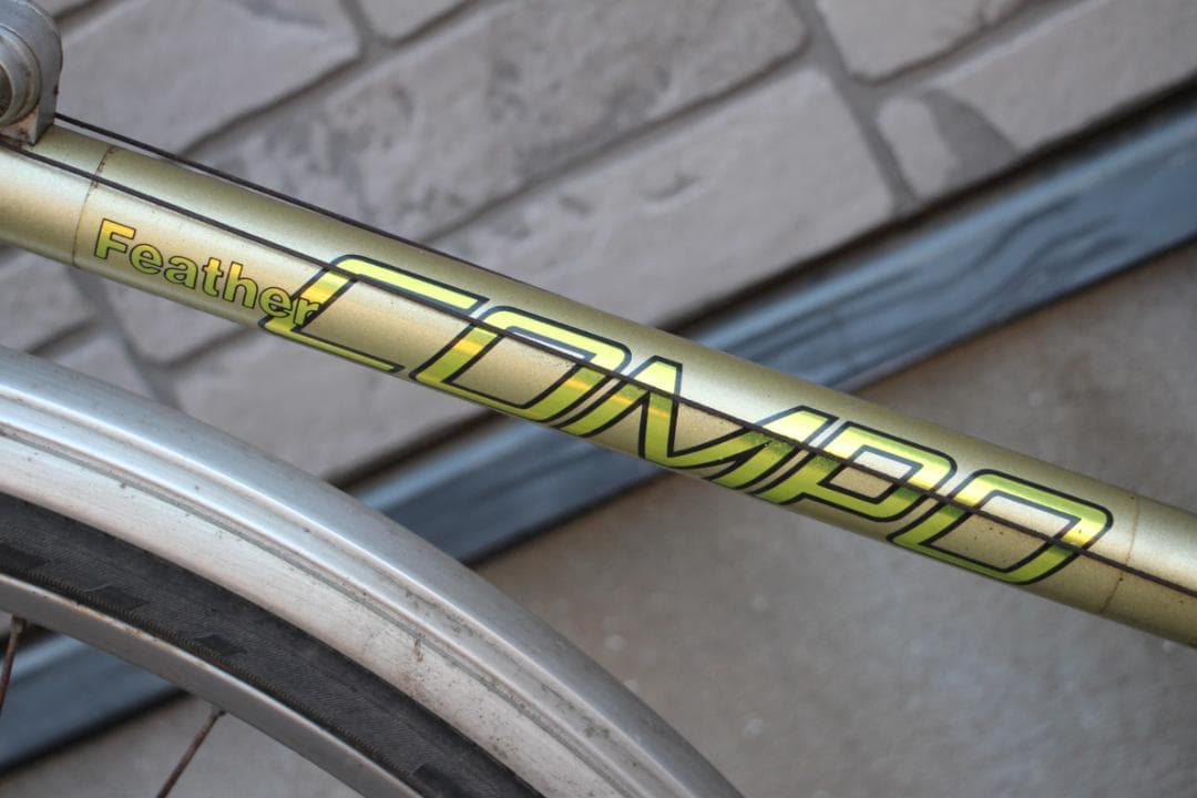 引き取り限定♪フジ♪フェザーCOMPO♪FUJI♪クロモリフレーム♪ビンテージ♪