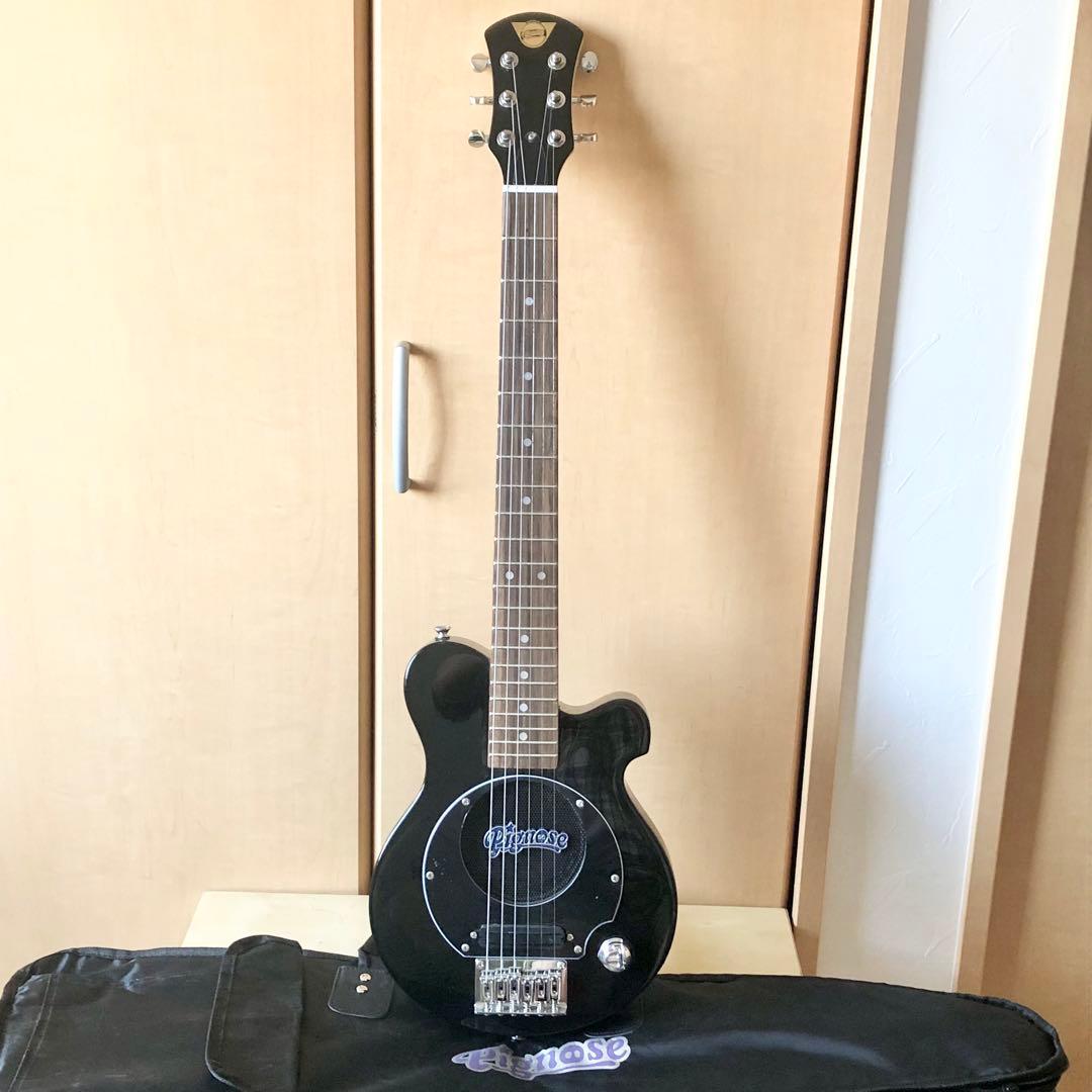 Pignose アンプ内蔵ミニギター PGG-200 BK ピグノーズ
