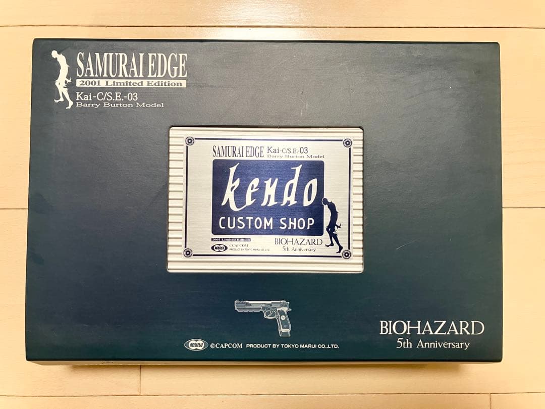 バイオハザード　東京マルイ サムライエッジ バリーバートンモデル 2001